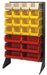 Louvered Rack for Bins - 36" x 66"