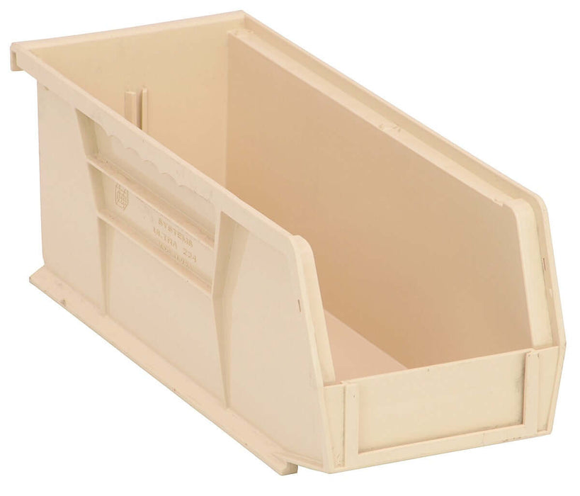 Stack + Hang Bins - 10.875in x 4.125in x 4in - Ivory - Each
