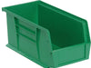 Stack + Hang Bins - 10.875in x 5.5in x 5in - Green - Each