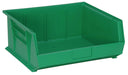 Stack + Hang Bins - 14.75in x 16.5in x 7in - Green - 6 Case