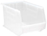 Stack + Hang Bins - 18in x 11in x 10in - Clear - 4 Case