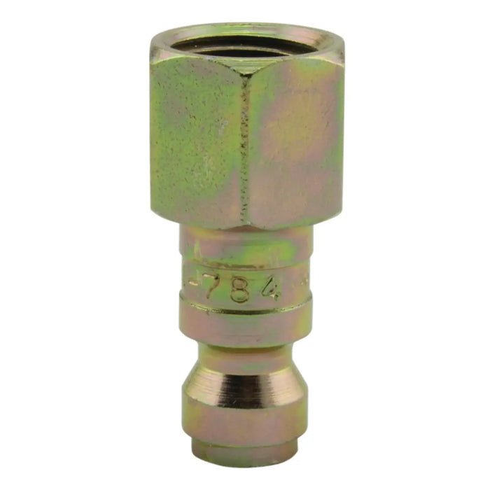 Air Plug Fitting - T-Style, 1/4" FNPT