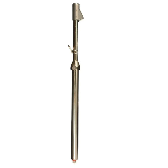 Straight-On Dual Foot Air Gauge - 13", 10-160 PSI
