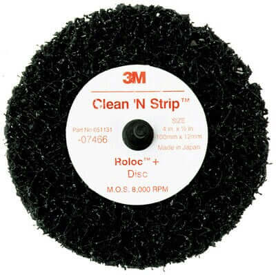 Scotch-Brite Roloc Clean 'N Strip Disc - 4" x 1/2"