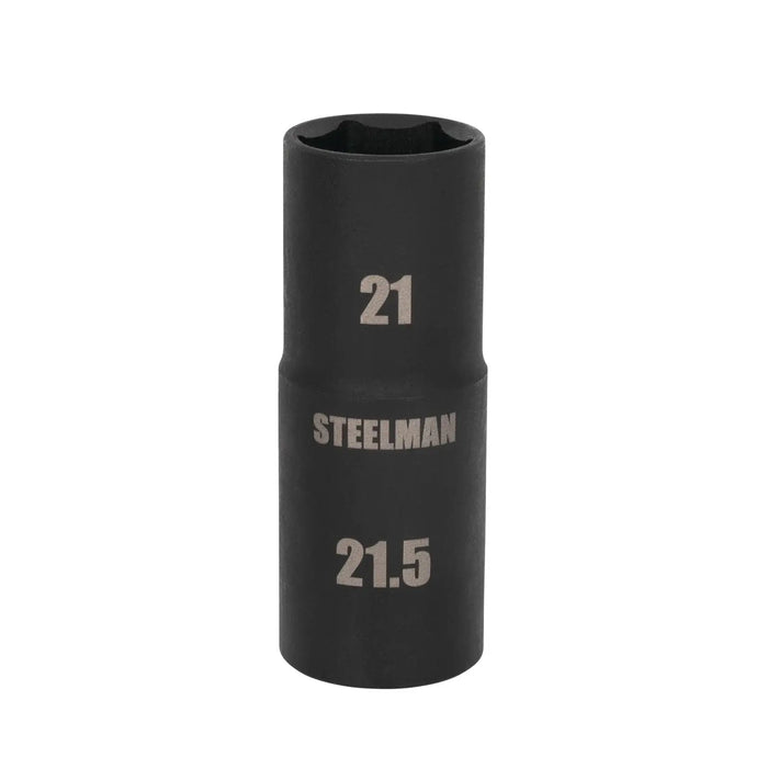 1/2" Drive - 21mm x 21.5mm Deep Flip Impact Socket