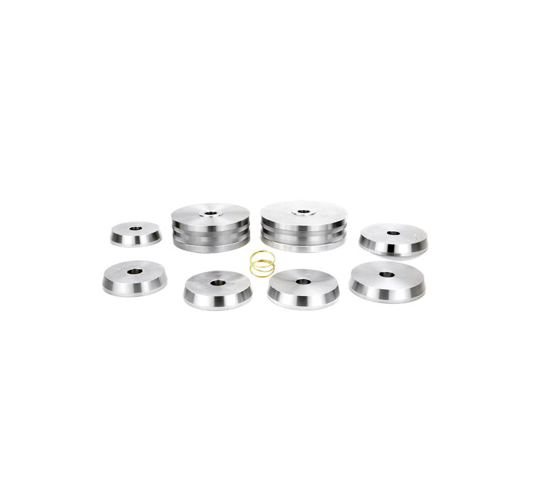 Complete Adapter Set for Heavy truck (Hubless flat Rotors) Ammco , Hunter, Accuturn, Bosch