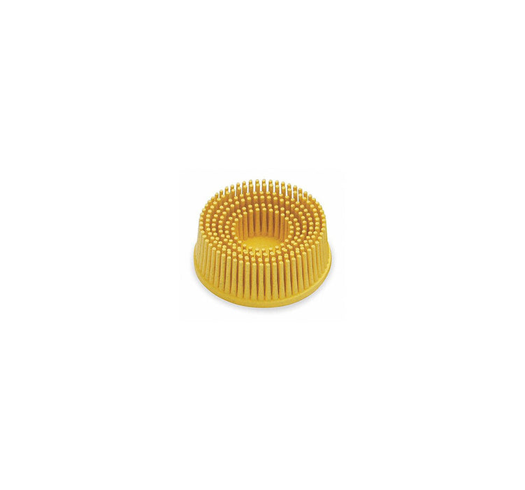 2" Bristle Disc Yellow, 80 Grit 10 PK
