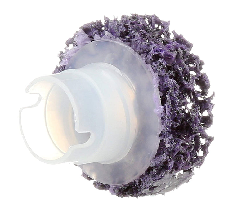 Scotch Brite Roloc Hub Cleaning Disc, 1 1/2" X 5/8", 10/Box