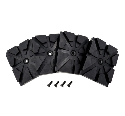 Rectangular Rubber Pads Kits 4PK