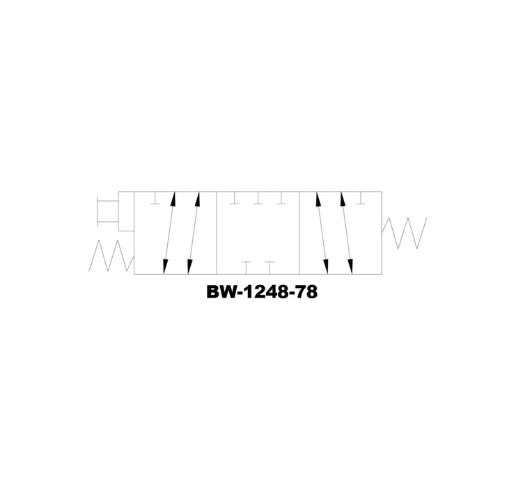 Bead Loosener 4 Way Valve With Centering Spring For Coats Tire Changer