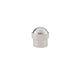 Chromed Plastic Tire Valve Cap (Bag of 100)