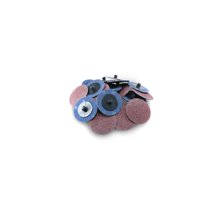 2" Aluminum Oxide Surface Conditioning Discs   Quick Change 50 Grit (Box of 25)