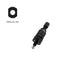 Hamaton Black High Speed Dual Fitment Clamp in Valve for U Pro Hybrid 2.0 (10 Pack)