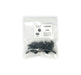 Black Universal Nylon Shield Retainer Head Diameter 11/16", Stem Diameter 5/16",  Stem Length 13/16" GM # 1605396 (Pack of 25