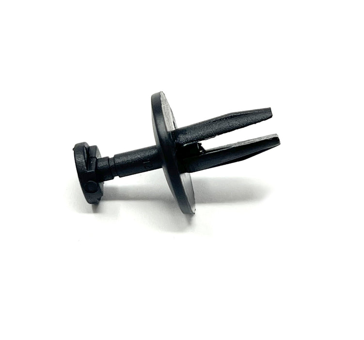 Black Nylon Front Fender Mud Skirt & Fender Liner Push Type Retainer Head Dia: 11/16", Stem Length: 9/16",Fits Into 1/4" Hole,