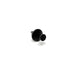 Black Nylon Front Fender Mud Skirt & Fender Liner Push Type Retainer Head Dia: 11/16", Stem Length: 9/16",Fits Into 1/4" Hole,