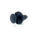 Black Nylon Push Type Retainer Head Diameter 20mm, Stem Length 20mm, Fits Into 8mm Hole (Pack of 25)