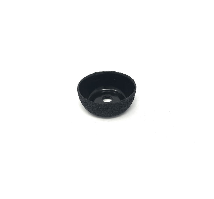 2” X ¾” Black Contour Wheel