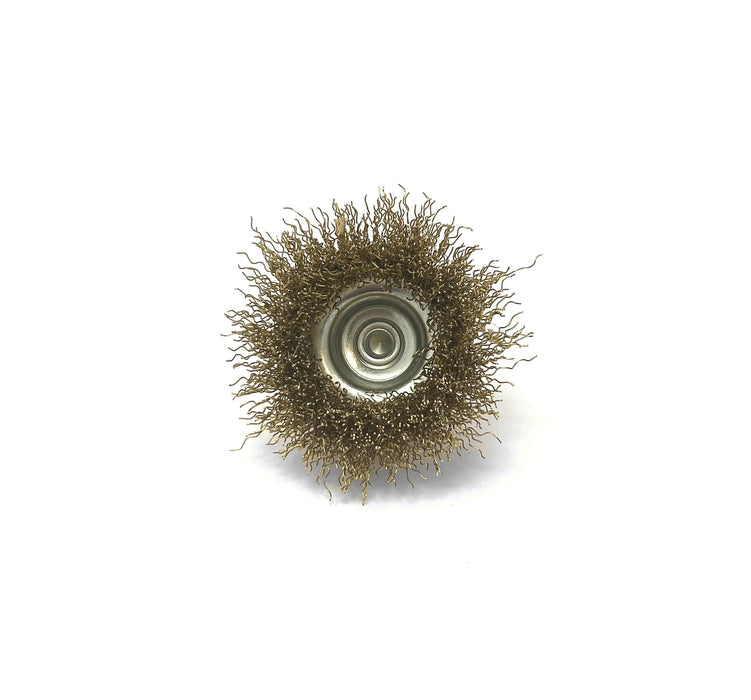 3" Wire Cup Brush, 1/4in. Shaft, 10,000 RPM