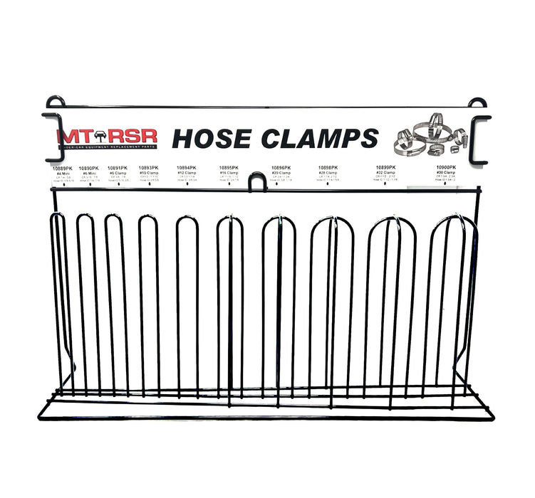 Rack for standard clamp sizes 4 36, mini sizes 4 & 6