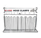 Rack for standard clamp sizes 4 36, mini sizes 4 & 6
